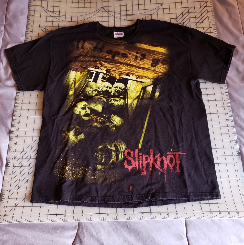 2008 Slipknot concert t shirt XL All Hope is Gone